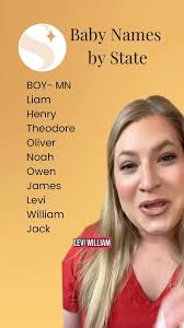 What is your state’s top name? #babynameconsultant #nameswithsteph