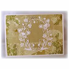 There is a cute victorian lily of the valley tussy mussy. Crafts Lily Of The Valley Frame Metal Cutting Dies Craft Scrapbooking Card Making Album Die Cutting Embossing