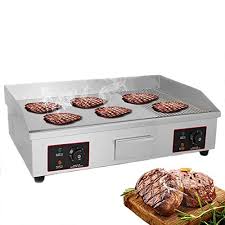 The griddle is 11 inches square with rolled edges that keep fats and food juices from getting onto your stove during cooking. 3000w Gdrasuya10 Electric Grill Griddle 110v Electric Countertop Griddle Flat Top Griddle Stove Cooktop Kitchen Hotplate Restaurant Grill Bbq Thermostatic Control Electric Griddles Small Appliances Rayvoltbike Com