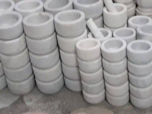 Marble Mortar and Pestle ( kundi)