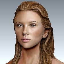 3d Model Maker From People On Instagram 3d Model Of Scarlett Johansson For Multicolor 3d Printing Please Follow Us Please F 3d Model 3d Model Maker Model