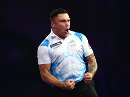 He broke into the top 32 on the pdc order of merit in 2016 and soon afterwards won his first pro tour title. Gerwyn Price Angers Gary Anderson On His Way To Winning Bad Tempered Pdc Grand Slam Of Darts Final The Independent The Independent