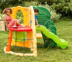 Our play climbers and slides are just the right size for toddlers. Jungle Climber Little Tikes