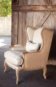 Burlap Linen Wingback Chair Linen Wing Chair Linen Wingback Chair Wingback Chair