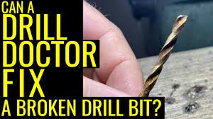 Freeing the snapped bolt requires that you attempt to break the bond created. Can A Drill Doctor Fix A Broken Drill Bit Youtube