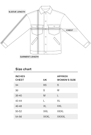 44 Methodical Xxl Size Chart Ladies