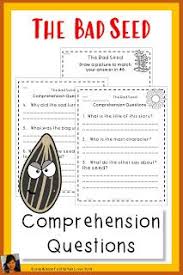 9 Activities With The Bad Seed Reading Stations Text To Self The Bad Seed