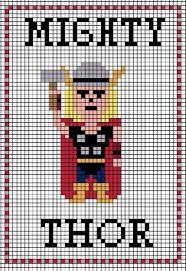 Over 19,000 patterns & kits. 17 Thor Ideas Thor Cross Stitch Patterns Stitch Patterns