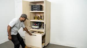 And workspace cabinets are designed for the garage environment, so they will last a long time! Diy Garage Cabinet Storage Organization Diy Creators Youtube