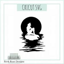 Image Result For Little Mermaid Svg File Free Mermaid Svg Mermaid Decal Svg