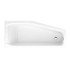 Raumsparwanne, 235 liter, länge 160 cm, breite 90 cm, höhe 46,5 cm, asymmetrisch, acryl, weiß alpin. Ideal Standard Rocky Plus S100 160x70 Rechts Acryl Raumsparbadewanne Setw147