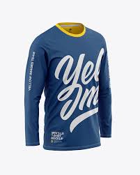 Free for personal and commercial use zip file includes: Men S Long Sleeve T Shirt Mockup Front Half Side View In Apparel Mockups On Yellow Images Object Mockups