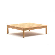 The natural strength and durability of this teak coffee table will add beauty to any room. Varaschin Bali Coffee Table Tattahome
