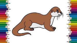 How To Draw An Otter Cute And Easy Easy Animals To Draw Step By Step Have you ever seen one of these creatures in person? how to draw an otter cute and easy