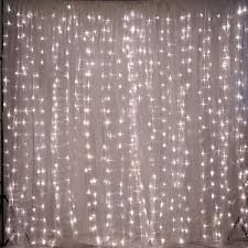 18ft X 9ft 600 Sequential White Led Lights With White Organza Big Photography Curtain Backdrop Curtain Backdrops White Led Lights Curtain Lights