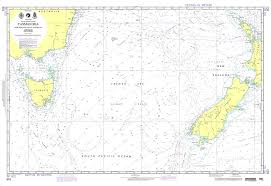 Nga Chart 601 Tasman Sea New Zealand To S E Australia