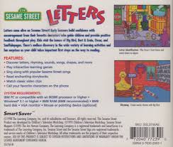 B is the only letter in the segment to appear in the. Sesame Street Letters 1999 Windows Box Cover Art Mobygames