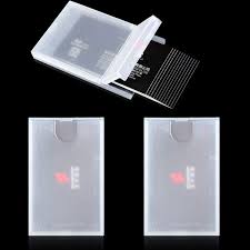 Get it as soon as fri, apr 9. Buy Plastic Business Card Holder Clear Pocket Business Card Case Slim Business Card Wallet Portable Business Name Card Box For Men And Women 3 Online In Indonesia B07vyy3r9b
