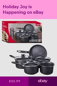 Pan Sets Home Furniture Diy Ebay Pan Sets Carbon Steel Cookware Set
