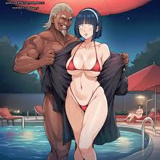 MILF Hentai - Rule 34 Hinata big tits mom loves anal sex with Boruto.  Hinata fucks with Boruto