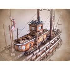 Maquette King Of The Mississippi Bateau Vapeur Bateau Jeux Pour 2 Vapeur