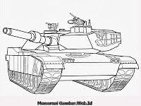 Mobil Tank Dengan Gambar Tank Warna Gambar