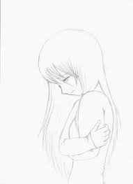 Sad anime boy crying drawing easy. Couple Sketch Anime Sads Wallpapers Wallpaper Cave