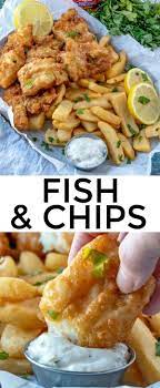 Fish And Chips The Perfect Seafood Meal Recipe Fish Recipes Healthy Fish Dinner Seafood Recipes