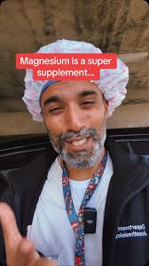 Magnesium is wonderful! #doctor #nurse #sleepaid #magnesium