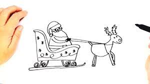 Santa with sleigh stock illustration by pixdesign123 51 / 3,986 santa claus riding on a reindeer sleigh drawing by agrino 26 / 2,308 santa with sleigh and reindeer stock illustration by jstan 88 / 8,284 santa sleigh clipart by yayayoyo 64 / 8,402 christmas santa claus flying in sleigh stock illustrations by krisdog 52 / 4,952 santa claus rides. How To Draw Santa Claus Sleigh Easy Draw Tutorial Youtube