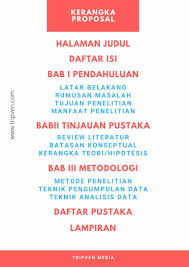 Kebanyakan orang yang membuat proposal ini adalah anak sekolah atau mahasiswa yang akan. Kerangka Proposal Dan Cara Membuat