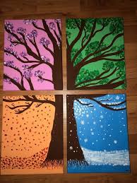 Your Place To Buy And Sell All Things Handmade Your Place To Buy And Sell All Things In 2020 Selbstgemachte Leinwandkunst Baumbilder Kunst Grundschule