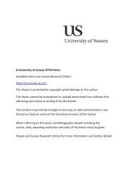Sila komen pendapat dan soalan anda untuk kami merungkai persoalan bersama anda. Download Sussex Research Online University Of Sussex