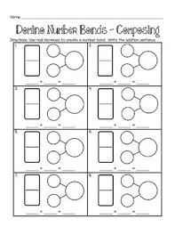 Domino Number Bonds Number Bonds Dominos Number Math Crafts