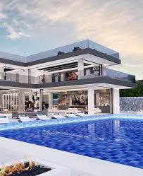 Luxury On Instagram Built By Ramtin Ray Nosrati 950kenfield Is A Contemporary Luxury Home B Luxury Homes Luxury Homes Dream Houses Modern Villa Design
