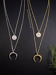 June 21 to july 22. Cancer Zodiac Sign Necklace Double Necklace With Star Sign Etsy