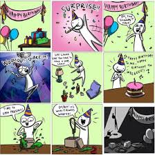 Happy Birthday To Me Meme Sad Toomeirlformeirl Funny Birthday Cartoons Birthday Humor Birthday Cartoon
