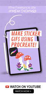 The Freelance Life Create Animated Transparent Gifs In Procreate For Use On Social Media In 2021 Create Animation Procreate Tutorial