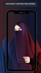 All of these high quality desktop backgrounds are available in hd format. Hijab Girl Cartoon Wallpapers Hd For Android Apk Download