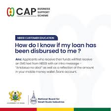 Nbssi Ghana Nbssi Cap Buss Loan Disbursement Indication Facebook