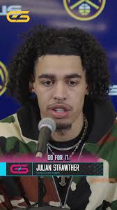 Julian Strawther Talks about Mom