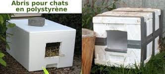 Faire Un Abri Pour Chat Pour L Hiver Abri Pour Chat Maison Pour Chat Exterieur Tipi Pour Chat