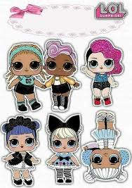 Melhores Modelos De Topo De Bolo De Papel Da Lol Surprise Para Imprimir Festa De Boneca Lol Imprimir Gratis Sao 25 desenhos da boneca lol surpresa para pintar, colorir imprimir. topo de bolo de papel da lol surprise