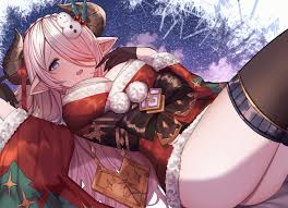 The latest tweets from グランブルーファンタジー (@granbluefantasy). Christmas Granblue Fantasy Japanese Clothes Kimono Narmaya Granblue Fantasy Pointed Ears Purple Hair Siu Siu0207 Thighhighs Konachan Com Konachan Com Anime Wallpapers