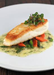 Pan Seared Halibut With Lemon Dill Sauce Jessica Gavin Recipe Halibut Recipes Pan Seared Halibut Recipes Fish Recipes