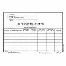 Acordate clientilor, ciclu de productie, cont de creante , contract de leasing, decontare neta continua , dobanda compusa , exces de. Borderou De Achizitii A5 F