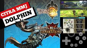 Download Monster Hunter 3tri And Monster Hunter Generation For Android Youtube