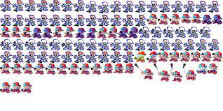 Fnf +1326 ↺315 friday night funkin'. Boyfriend Sprites By Djmations567 On Deviantart