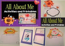 Each worksheet features unique synonyms and antonyms, so they don't duplicate each other. All About Me First Week Of School Activities First Day Jitters Freebie The Lesson Plan Diva