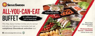 Located in tustin, california, our korean buffet specializes in food that you prepare at your table, making for a. Seoul Garden Labour Day All You Can Eat Buffet At 12 80 Promotion 3 31 May 2017